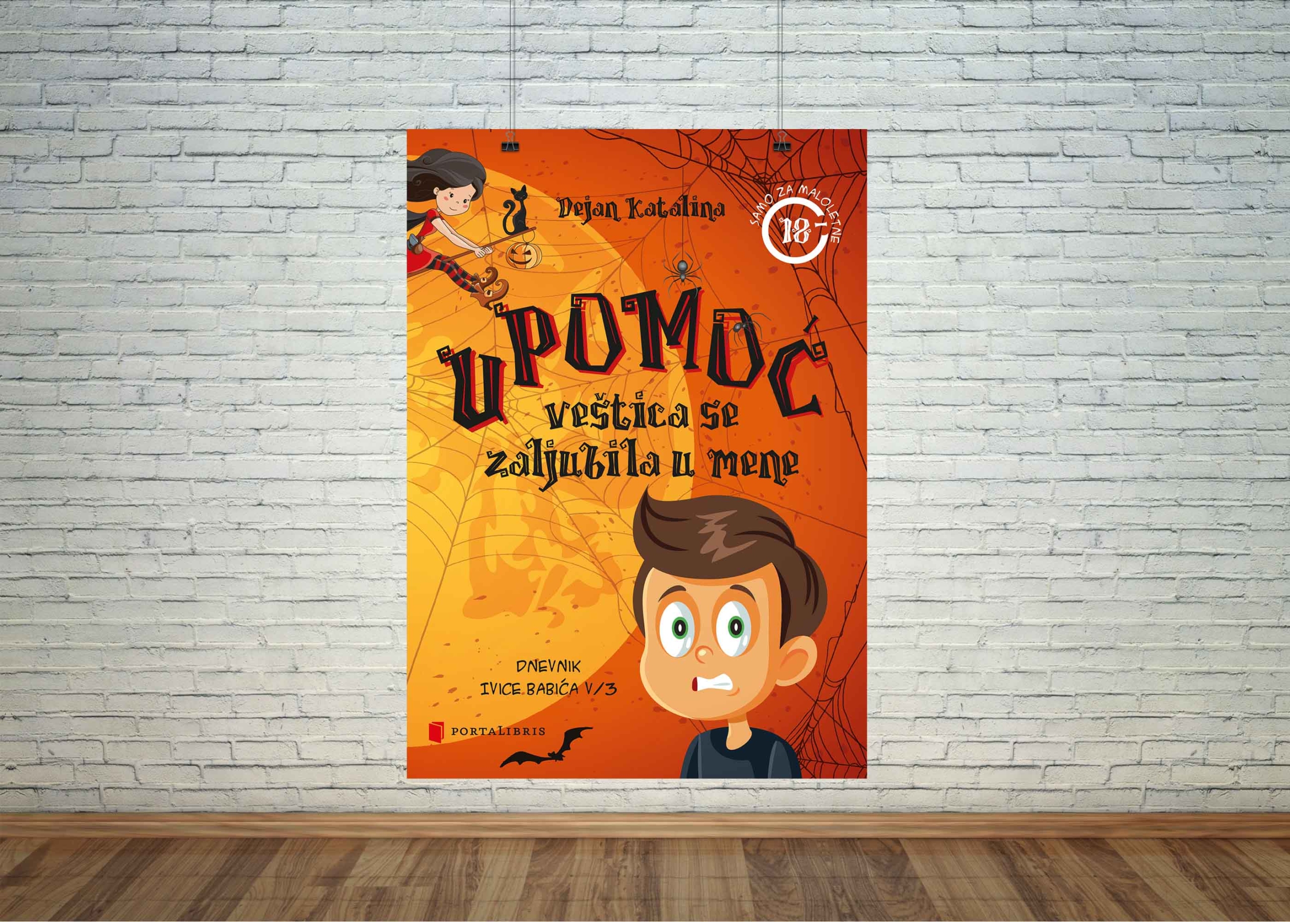 knjiga „Upomoć, veštica se zaljubila u mene”